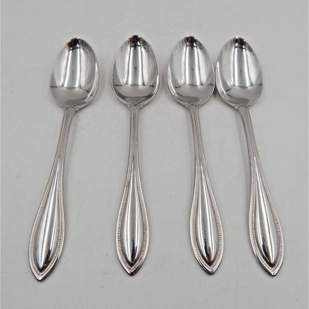 Oneida American Harmony Arbor Oval Teaspoon Stainless Flatware USA Lot 4